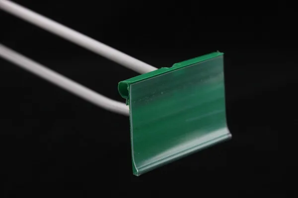 Держатель зажим для ценового знака 8*4 см Т образный крючок возможности