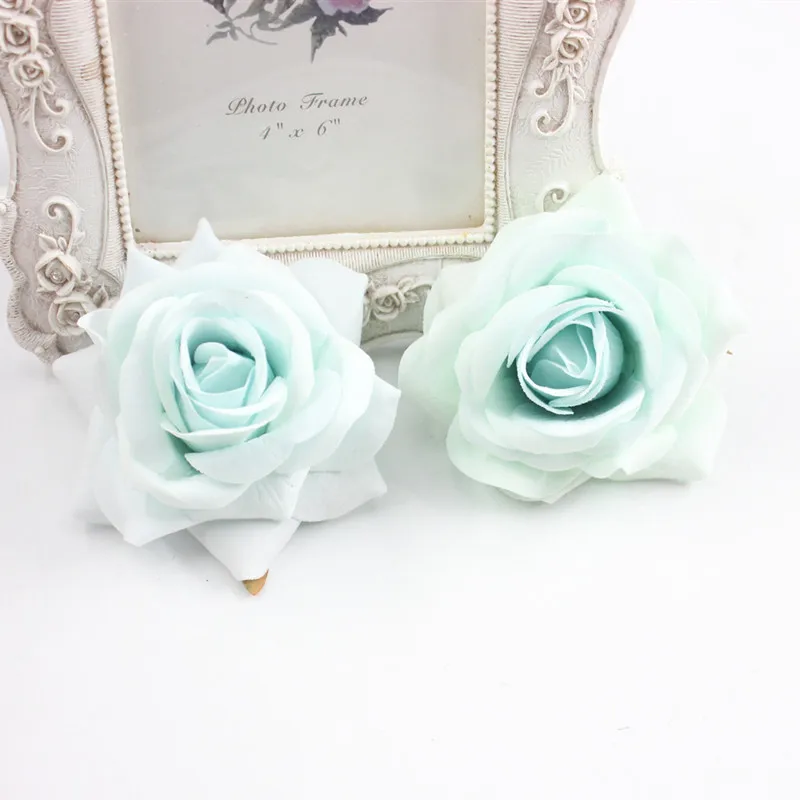 6 шт. simulacao big borda rosas DE tecido Seda com flores Nenhum sapatos sapateado chapeus do casamento 8 см | Дом и сад