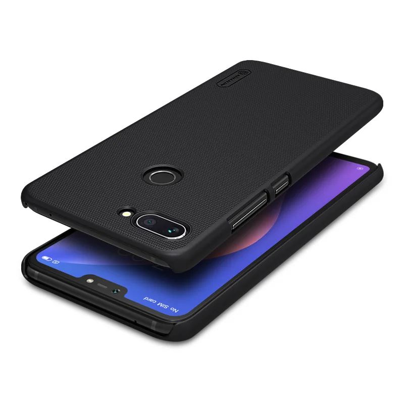 Для xiaomi mi 8 lite чехол 6,26 ''NILLKIN матовая жесткая задняя крышка Подарочный держатель для телефона для xiaomi 8 lite mi 8 lite чехол