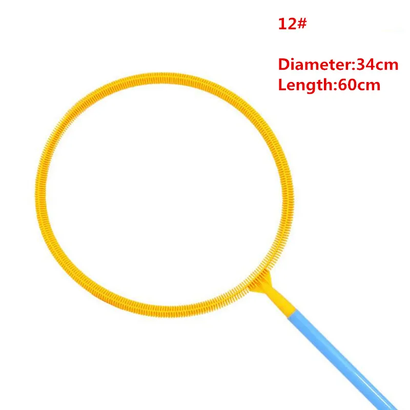 

6pcs /lot Outdoor Toys Long Water Blowing Bubbles Guns Bubble Ring Wand Sticks Without Water Soap Bubble Toy Summer Party Favors