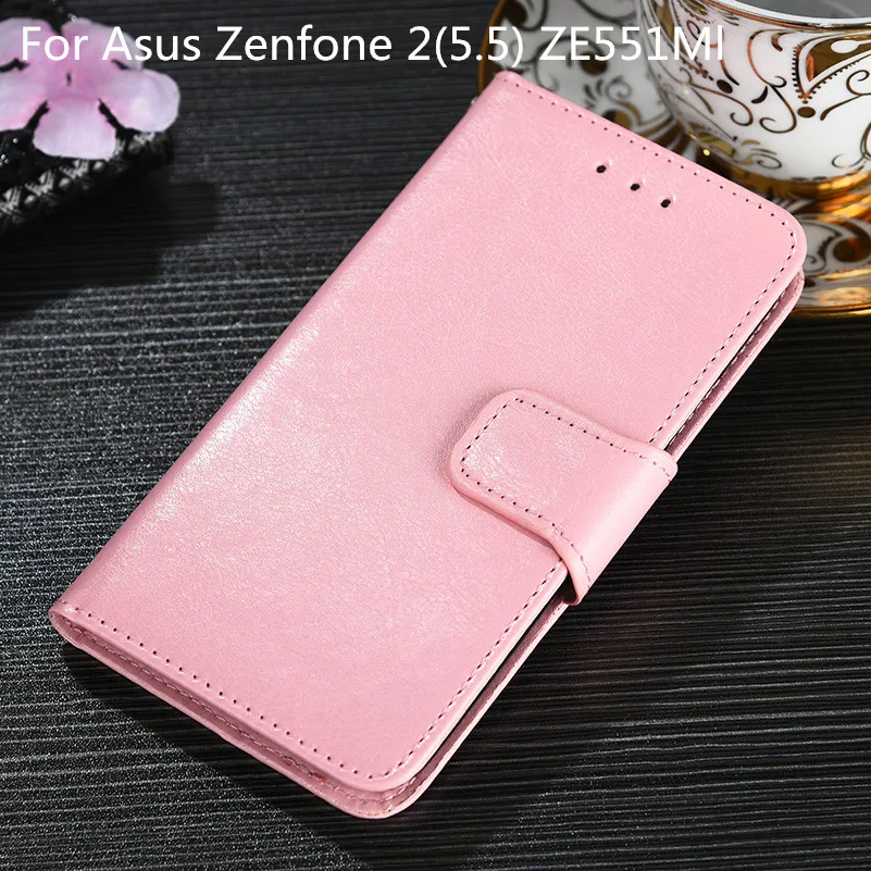 K'try чехол для телефона Asus Zenfone 2 (5 5) ZE551Ml PU кожаный бумажник с откидной крышкой