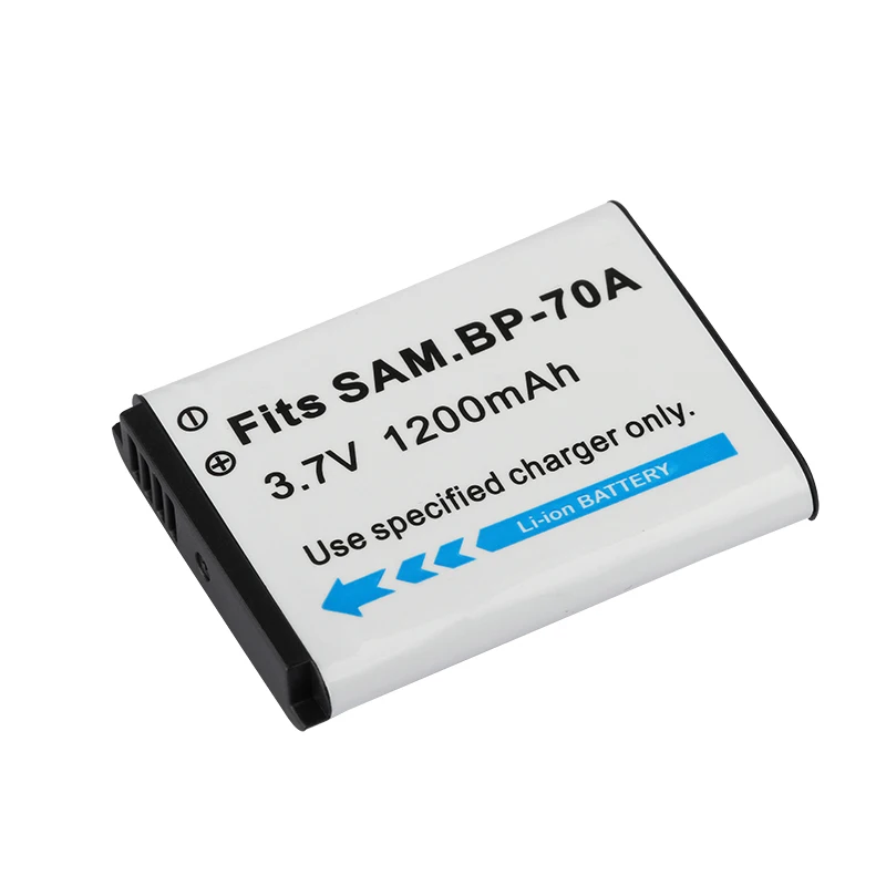 Dinto 1200 мА/ч, 1 шт. BP70A BP-70A BP 70A цифровой Камера Батарея для samsung ES65 ES70 ES71 ES73 ES74 TL105 TL110 PL100 SL50 SL600