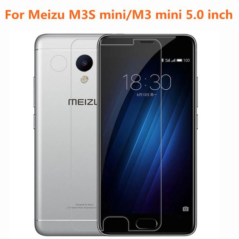 

Meizu M3S mini Tempered Glass Original 9H High Quality Protective Film Explosion-proof Screen Protector for M3 mini 5.0 inch