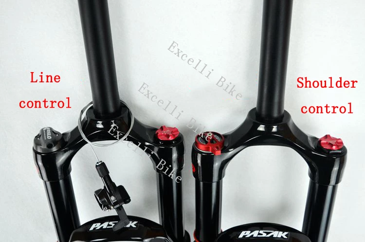 Амортизирующая вилка Excelli Bike26/27 5/29er магниевая/титановая дисковый тормоз 100 мм