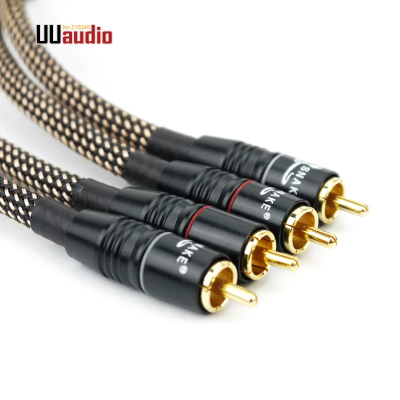 1 пара высококачественных RCA к DIY кабель/RCA аудио кабель 0 5 м UU15|Кабели VGA| |