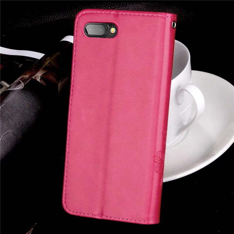 Lucky Clover Wallet Leather Case for Blackberry Key 2 Flip with Card Holder Stand 3D Diamond Fashion For Two | Мобильные телефоны и