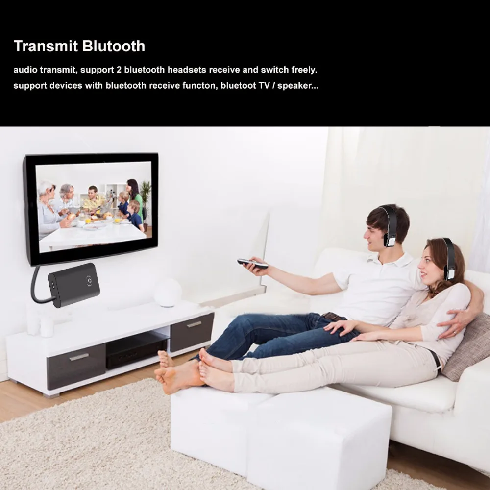 Kebidu 2 в 1 Bluetooth приемник передатчик беспроводной B9 музыкальный аудио адаптер для