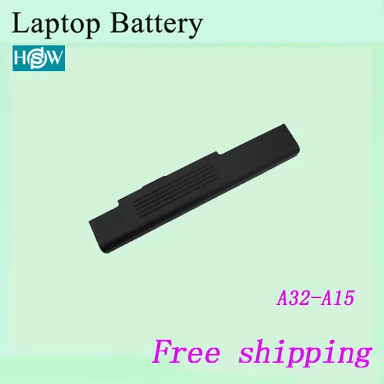 4400 мАч бесплатная доставка Аккумулятор для ноутбука MSI A32 A15 MEDION Akoya E6201 E6221 E6222|battery
