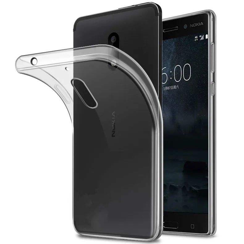 Ультратонкий силиконовый прозрачный чехол из ТПУ для Nokia 5 2 nokia5 TA-1024 TA-1053 TA-1044