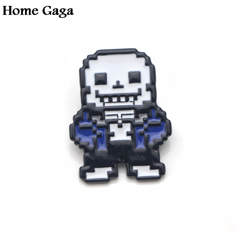 Homegaga Undertale цинковые шпильки para рюкзак pride clothes медаль для сумки рубашка шляпа Значки броши для мужчин и женщин D1657