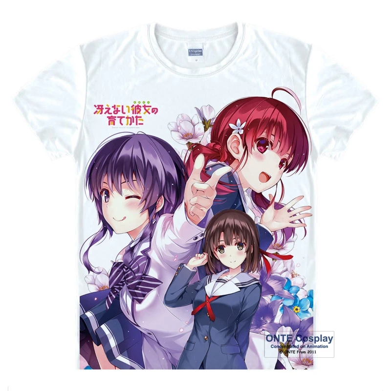 Костюмы для косплея Saenai Heroine no Sodatekata футболки с принтом эрири Спенсера Савамура