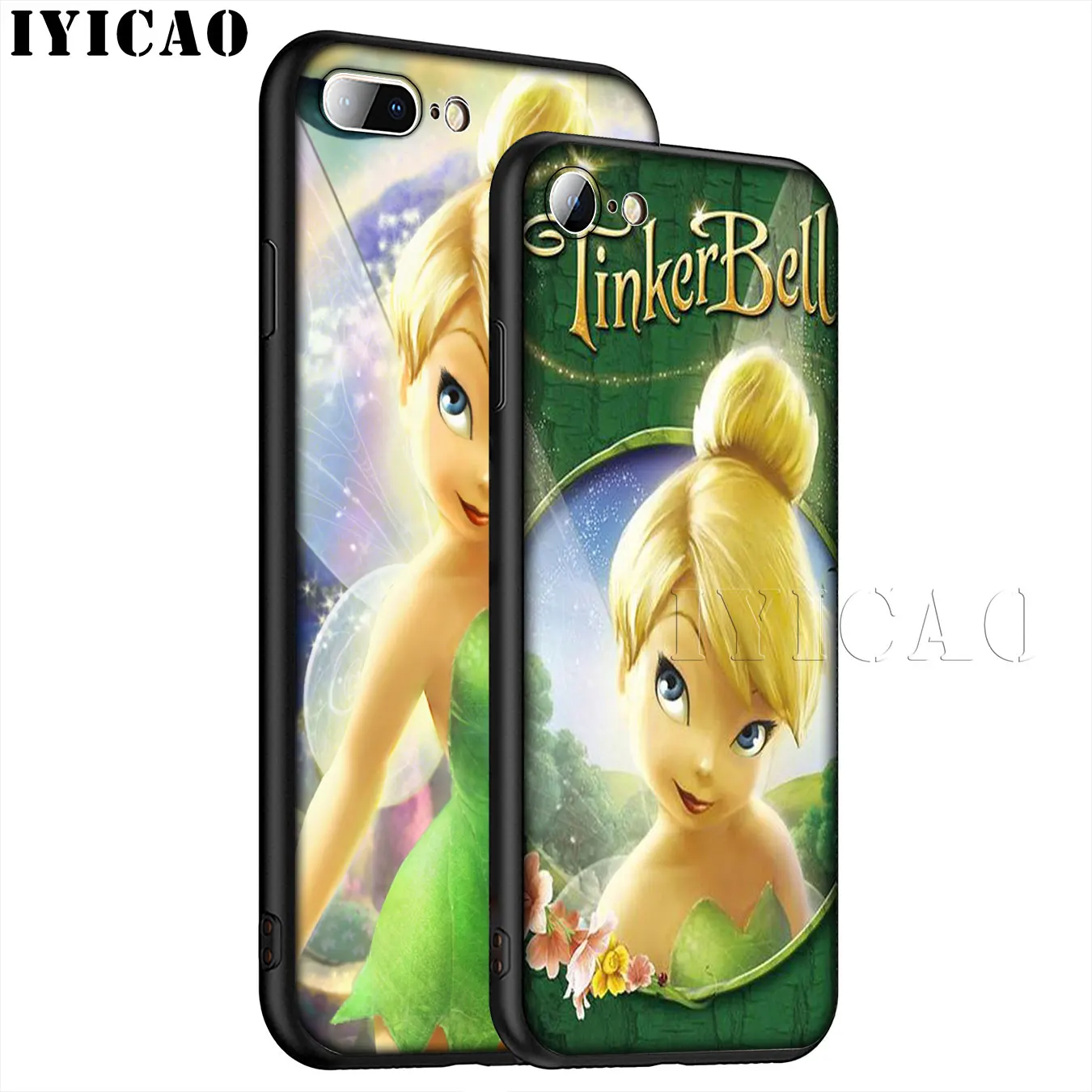 IYICAO Tinkerbell Феи tinker bell periwinkle Мягкий силиконовый чехол для телефона iPhone XR X XS 11 Pro Max 6 6S