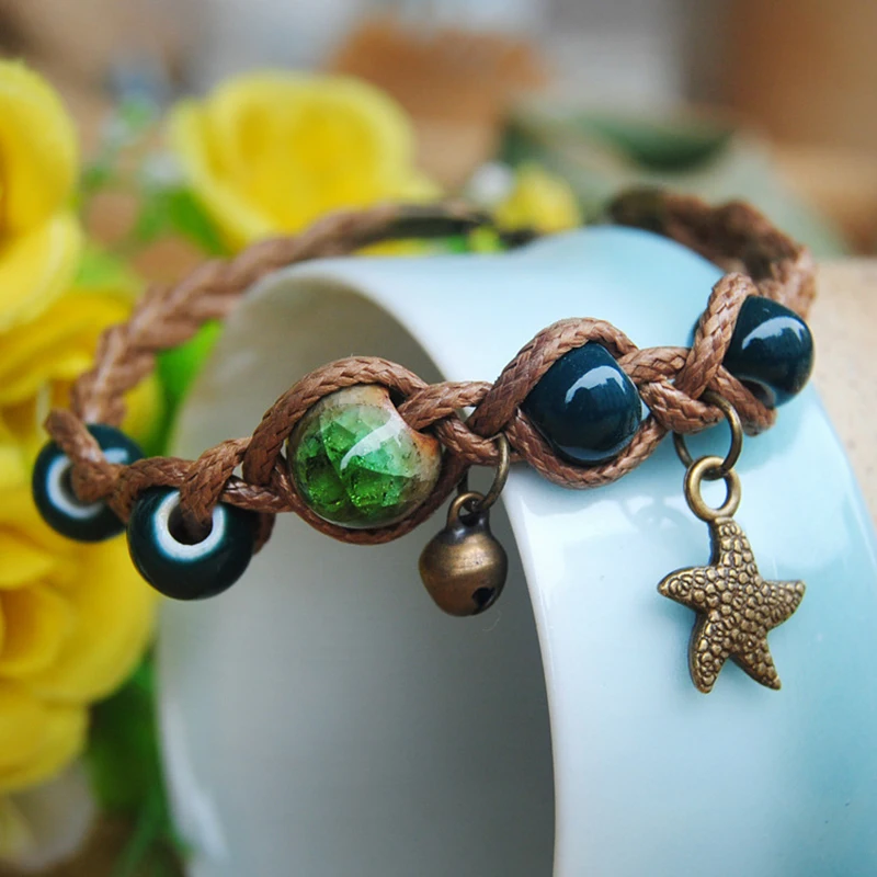 Bracelet -- Chinese Style Creative Art Ceramic Braided # SB1014 | Украшения и аксессуары