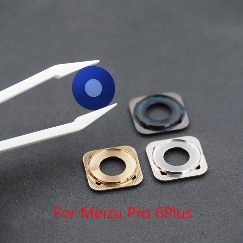 Новый задний объектив задней камеры для Meizu MX6 Pro 6 S Plus Камера Стекло + Adhens|Шлейфы