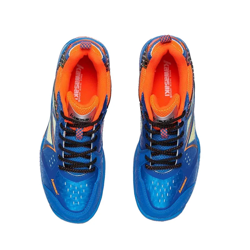 

KAWASAKI Brand Men's Training Sneaker Badminton Court Shoes Professional Sports Shoe Wear-resistant Anti Torsion K-616 615