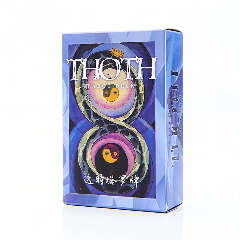 78 Cards Thoth Deck Playing Tarot Cards Magical Board Game Family Xmas Birthday Gift1