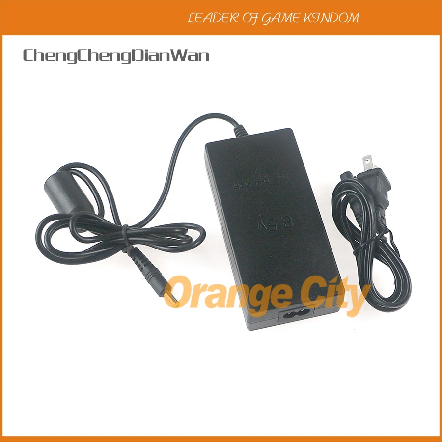 

ChengChengDianWan США штекер адаптера питания шнур Замена для PS2 PlayStation2 70000 консоли тонкий черный 6 шт./лот