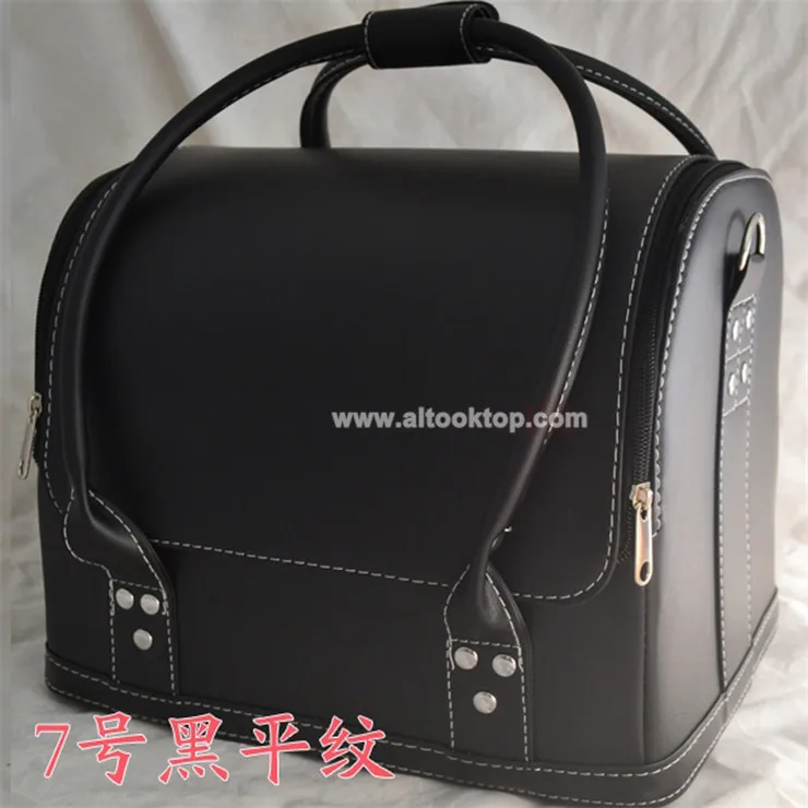 Плечо профессиональная косметика мешок мода PU Жесткий чехол Макияж Box 23 цвета