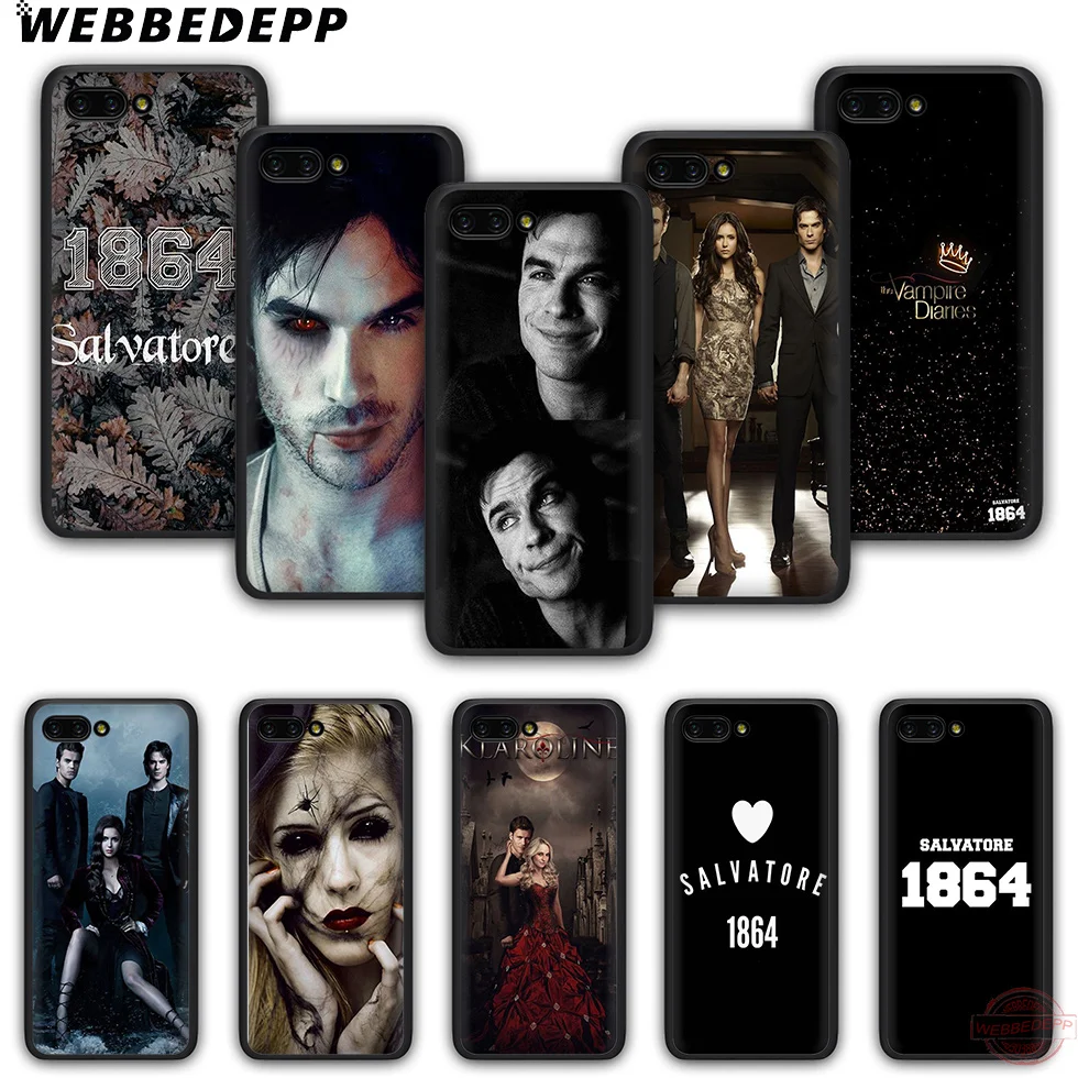 WEBBEDEPP вампира Дневники чехол для телефона из ТПУ с принтом Honor 6A 7A 2 ГБ/3 ГБ Pro 7C 7X 8X 8C