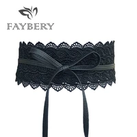elastic lace black belts for women luxury brand designer belt for costumes jeans belt female wedding dress waistband cummerbund
