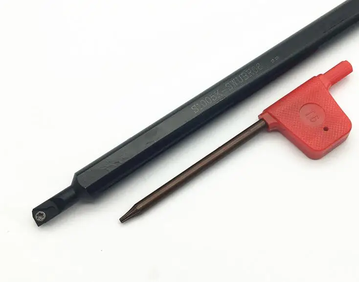 

(FREE SHIPPING) S1206-SWUBR06 Small bore hole turning rod Lathe Turning Tool Holder Boring Bar cnc tool