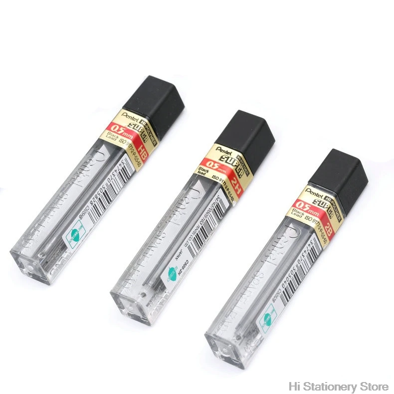 

6 шт./лот Pentel C505 активный свинцовый сердечник 0,5 мм механический карандаш