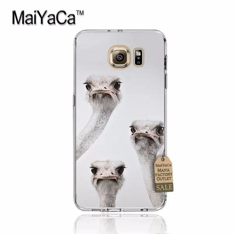 MaiYaCa Страусиная Птица Животные на продажу! Роскошный классный чехол для телефона
