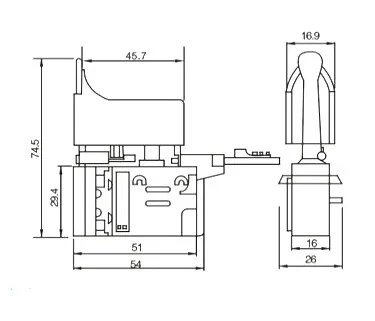 AC220V Электрический замены коммутатора для DW235G DW511 DW891 DW257 10-13 мм электродрели переключатель хорошее качество