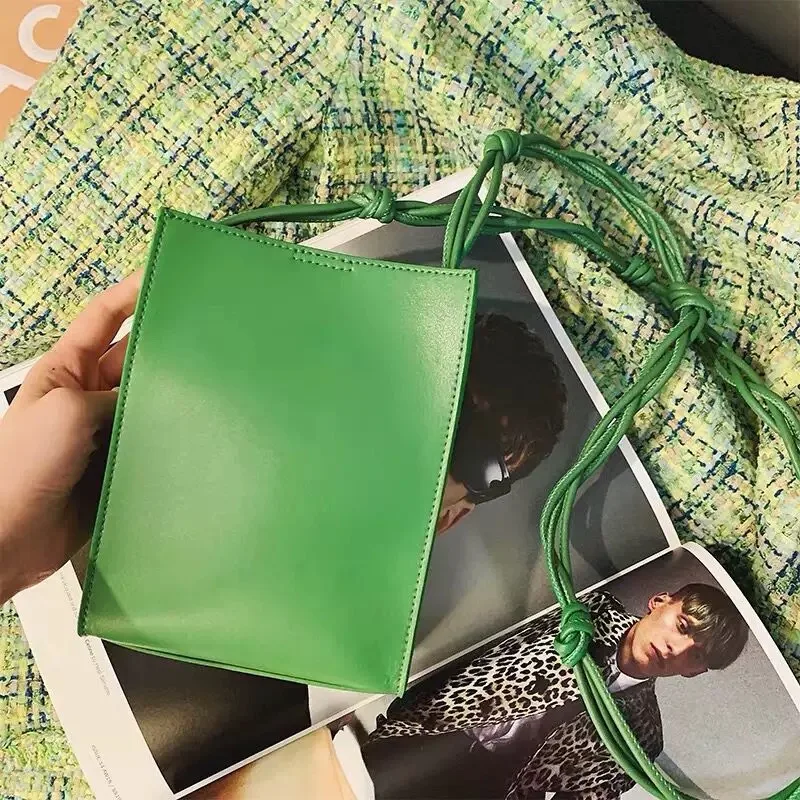 

Женская сумка-слинг, кожаная сумка-мессенджер на плечо, женская простая дешевая сумка через плечо, маленькая квадратная сумка для девушек