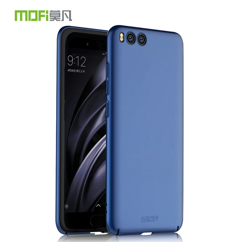 Чехол MOFI для Xiaomi Mi 6 чехол гладкий жесткий пластиковый чехол-накладка из