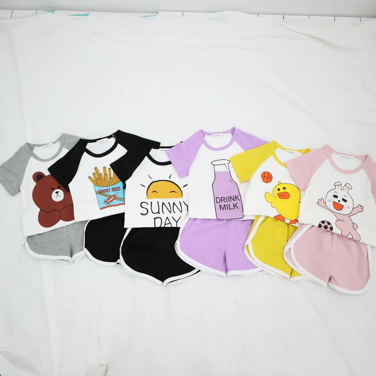 Футболка и шорты Повседневная Пижама футболка на день рождения 2020|Комплекты