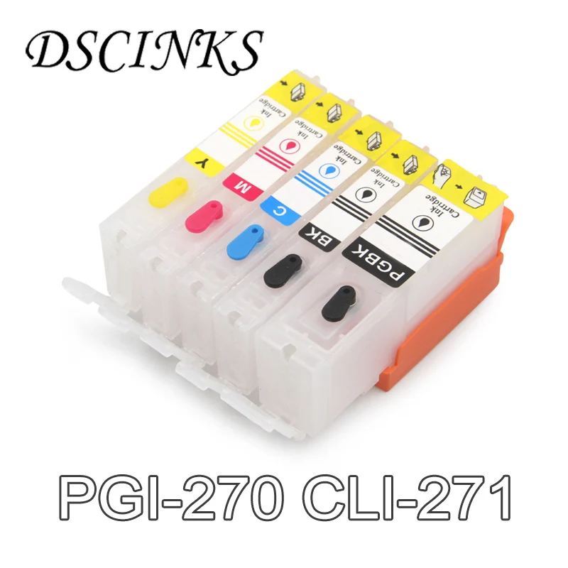 PGI-270 CLI-271 многоразовый картридж для Canon MG5720 MG5721 MG5722 MG6820 MG6821 MG6822 MG7720 TS6020 TS8020 TS9020 PGI 270