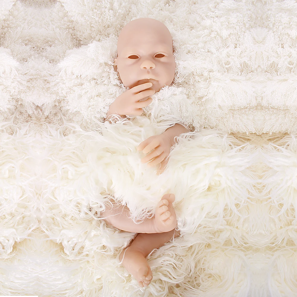 

OtardDolls New Reborn Baby DIY Doll Kits 20-22 Inch Realistic Silicone Blank Reborn bebe Handmade Doll Accessories