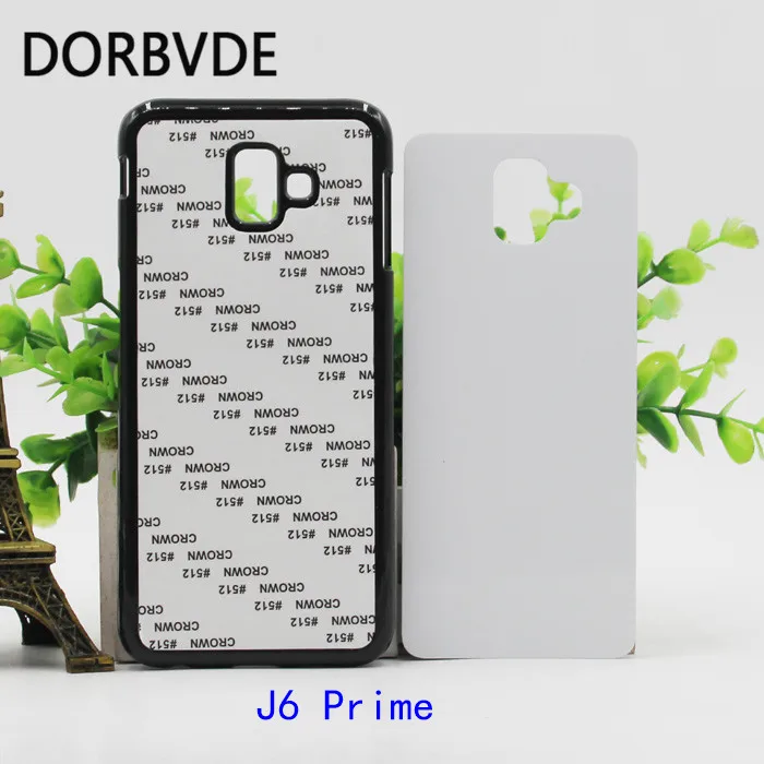 2D чехол сублимационная печать для Samsung J6 Prime Coque твердый пластиковый на заднюю