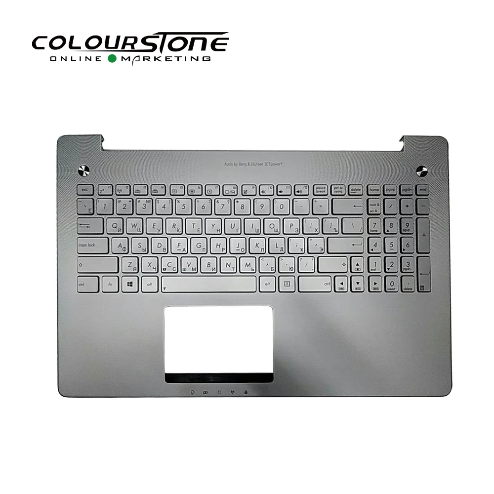 Русская клавиатура для ноутбука ASUS N550 N550JV N550JK N550JA русская с чехлом C подсветкой