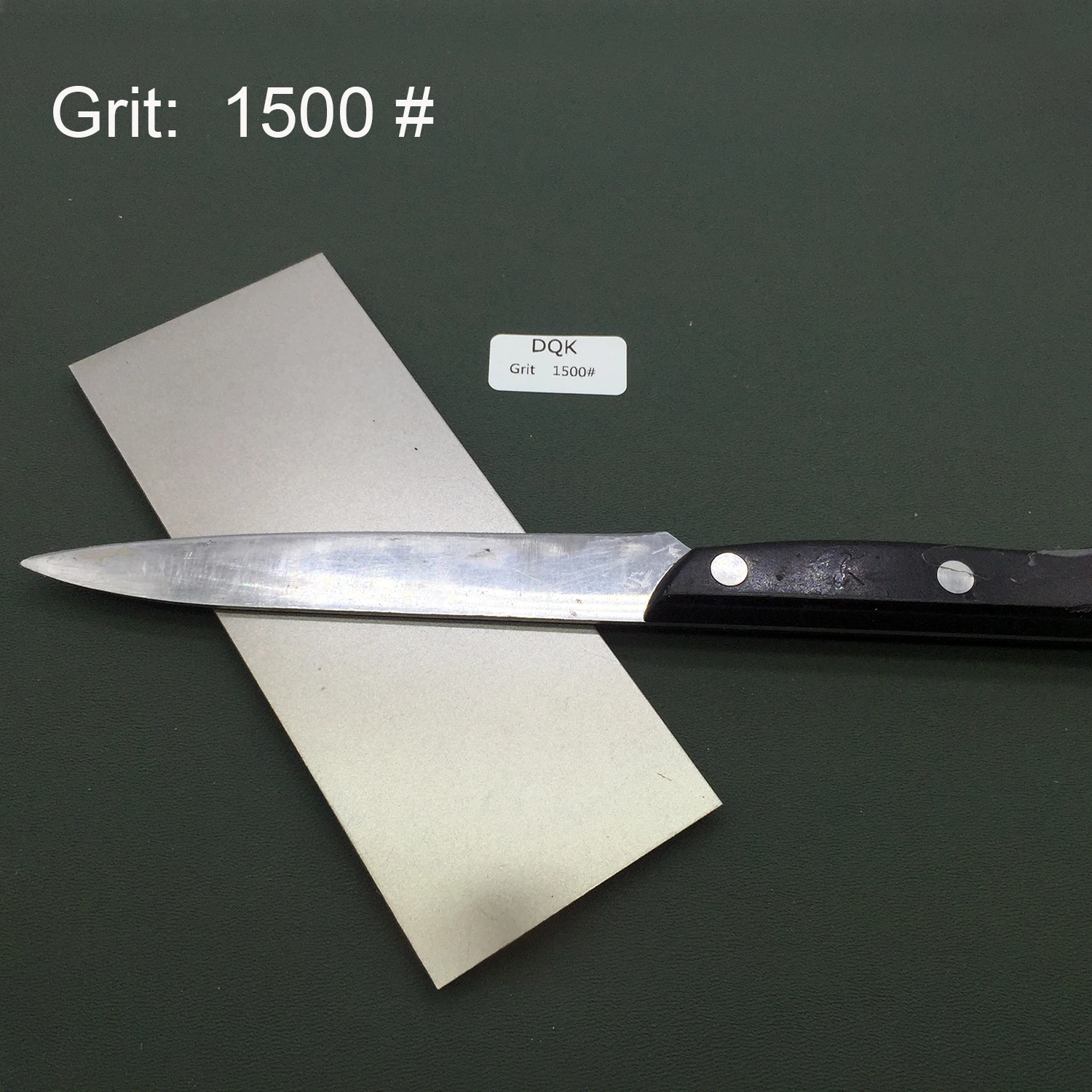1500 Grit 80-3000# зернистость алмазная пластина 6 дюймов точильный камень отточенный блок точильный камень нож инструмент Нескользящая акриловая основа - Цвет: 1500 Grit