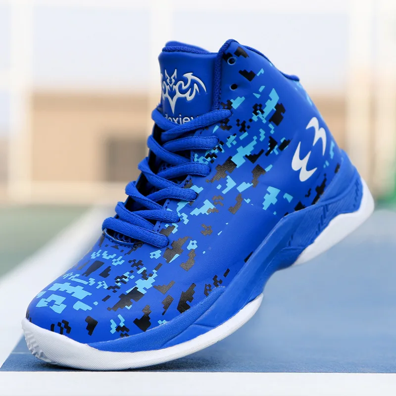 Баскетбольная обувь высокие кроссовки для мужчин и взрослых нескользящая одежда