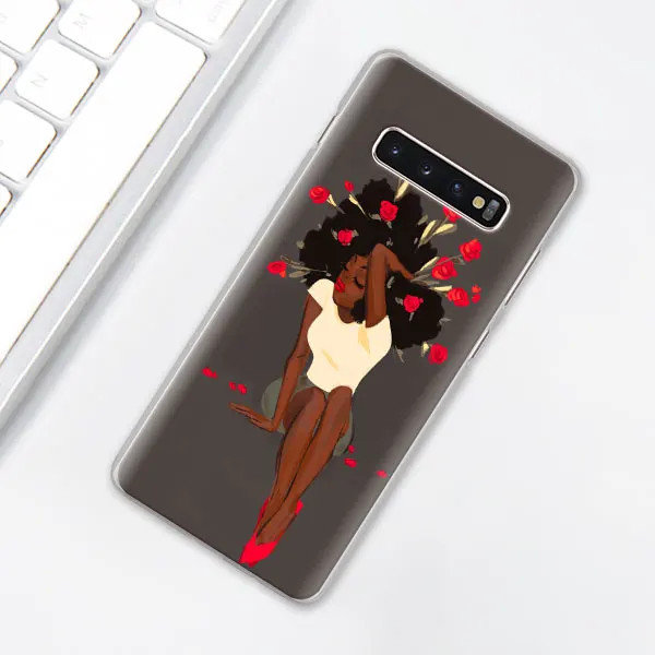 H03 Меланина попсовое чехол для телефона для samsung Galaxy S10e S10 плюс S7 S8 S9 Plus, Note 8, 9, 10, плюс S10 Примечание 10 5G жесткий чехол Coque - Цвет: H03