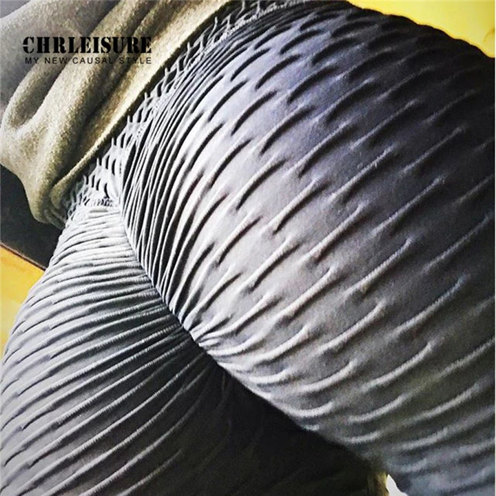 CHRLEISURE, черные леггинсы, женские, полиэстер, длина по щиколотку, стандартные, складные, эластичные, сохраняющие стройность, пуш-ап, для фитнеса, женские леггинсы
