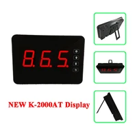 frequency 433 92mhz long range customer guest pager system touch screen display panel for restaurant service equipment k 2000at