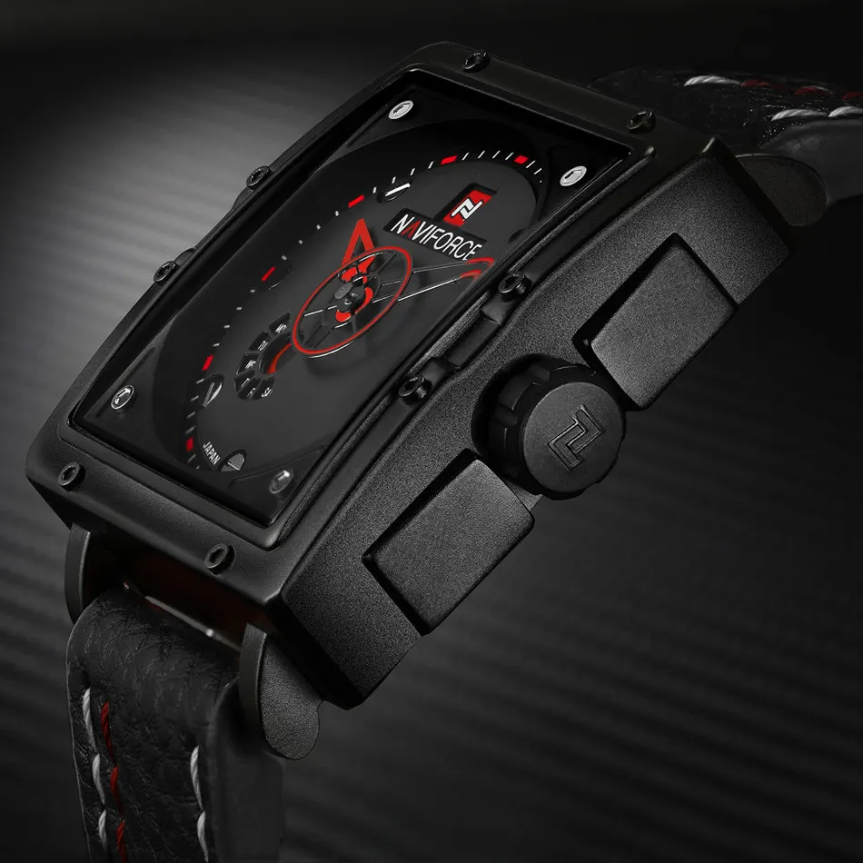 NAVIFORCE Люксового Бренда Мужчин Спортивные Часы мужские Кварцевые Аналоговые Дата