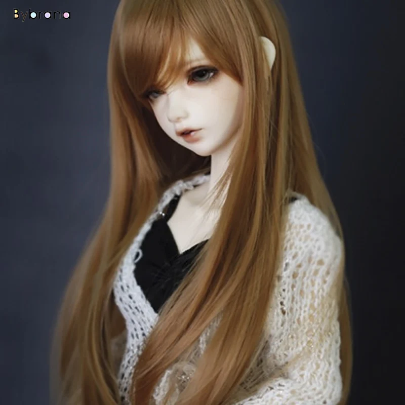 Cateleya BJD sd кукла волосы для самостоятельного изготовления длинные прямые можно