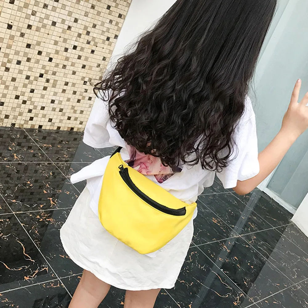 

Waist Bag 2020 New Chest Handbag Fashion Children's Bag Waist Bag Chest Bag Coin Purse Snack Pack borse da donna A50