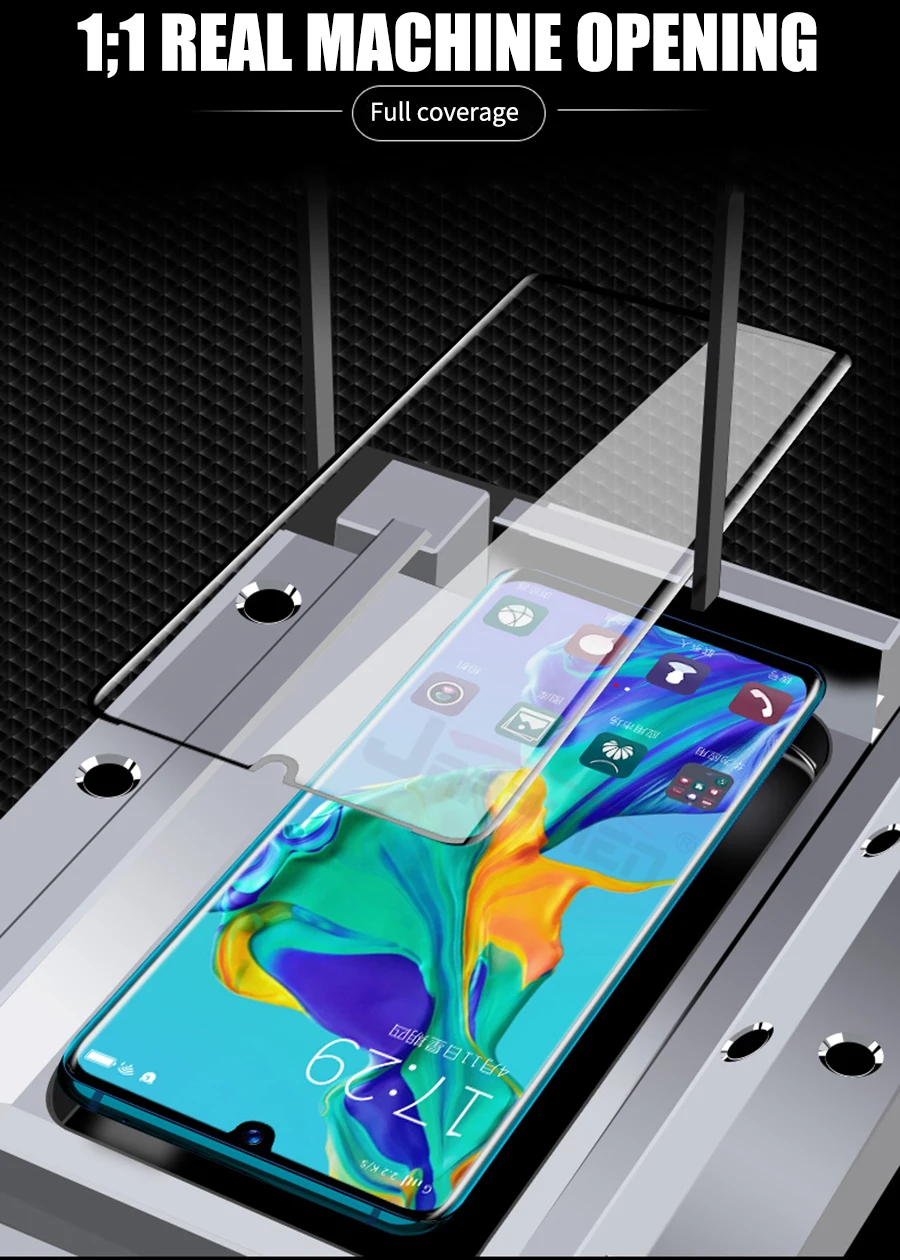 20D полное клеевое покрытие из закаленного стекла для huawei Honor 9X mate 20 P20 Pro P30 Lite Защита экрана для Honor View 20 8X стеклянная пленка