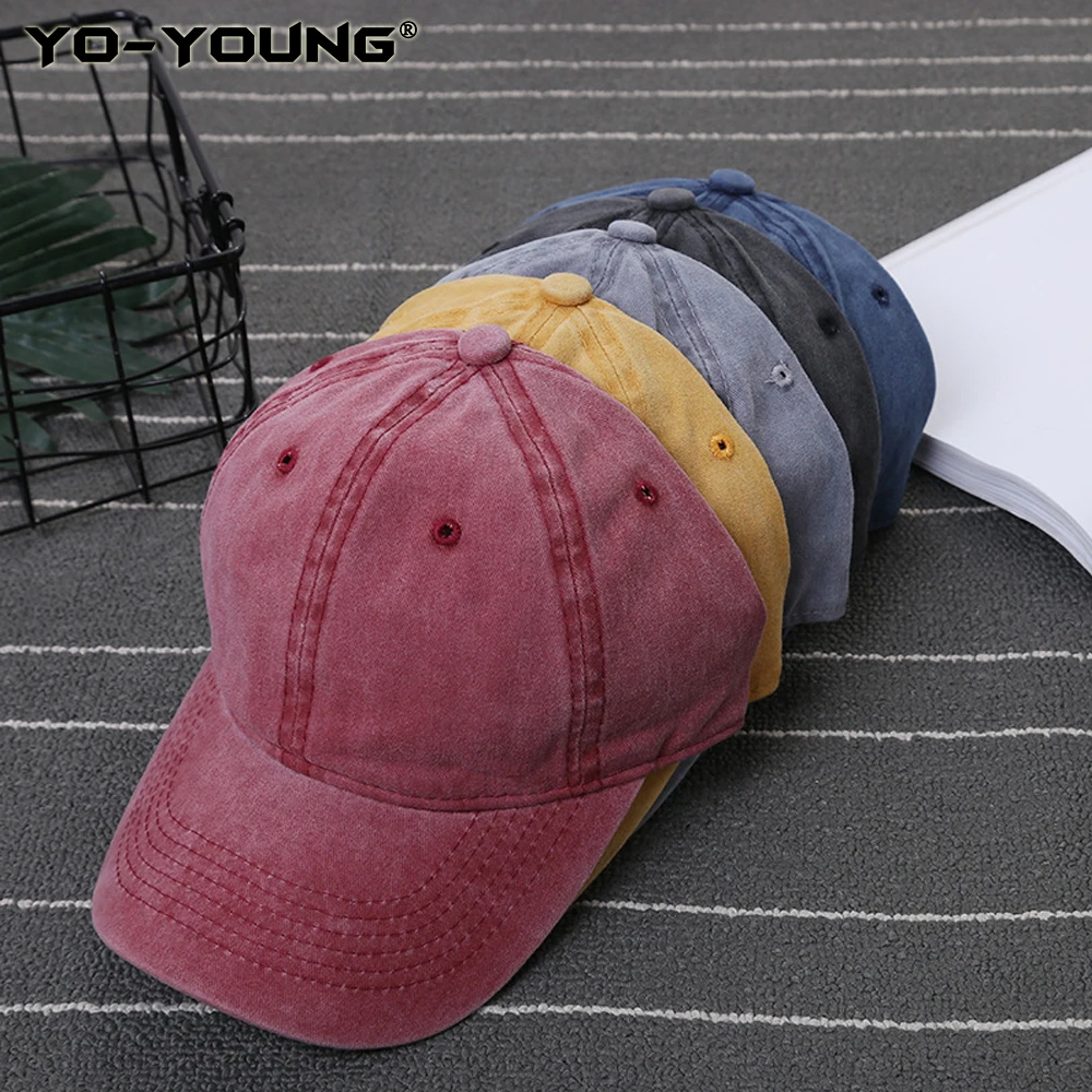 Yo Young винтажные бейсболки Snapback хлопковые летние для водителя грузовика