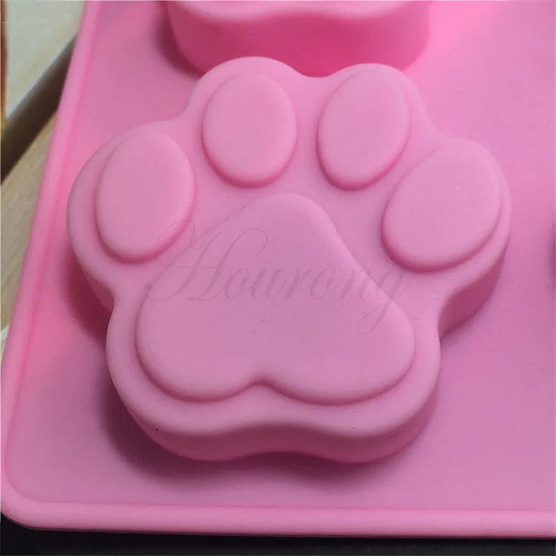 1 шт. силиконовая форма в виде кошачьих ножек мафинов конфет желе fondant торта