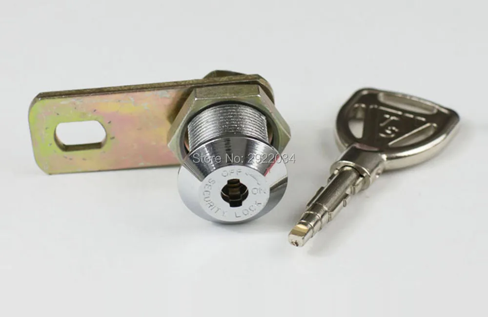 Пакет raylock 10 Твердый латунный ключ дисковый барабан коробка замок Тип ATM cam lock 17 мм