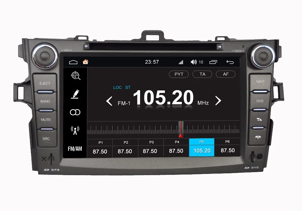 RoverOne для Toyota венчик Альтис Android 7 1 Авторадио автомобильный gps ГЛОНАСС медиа центр