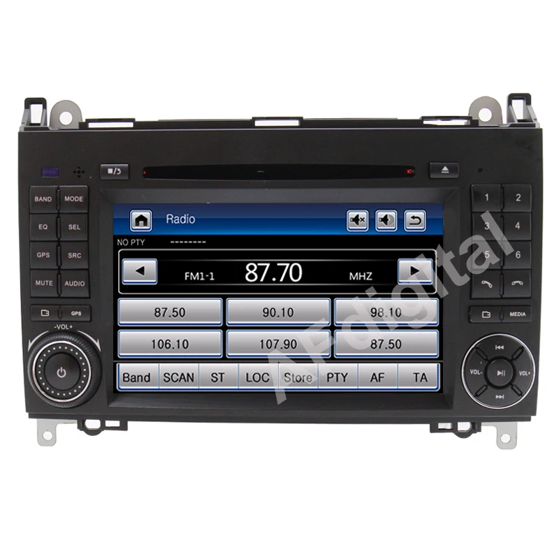 2 Din Автомобильный dvd плеер GPS головное устройство для Mercedes Benz B200 A B Class W169 W245 Viano Vito
