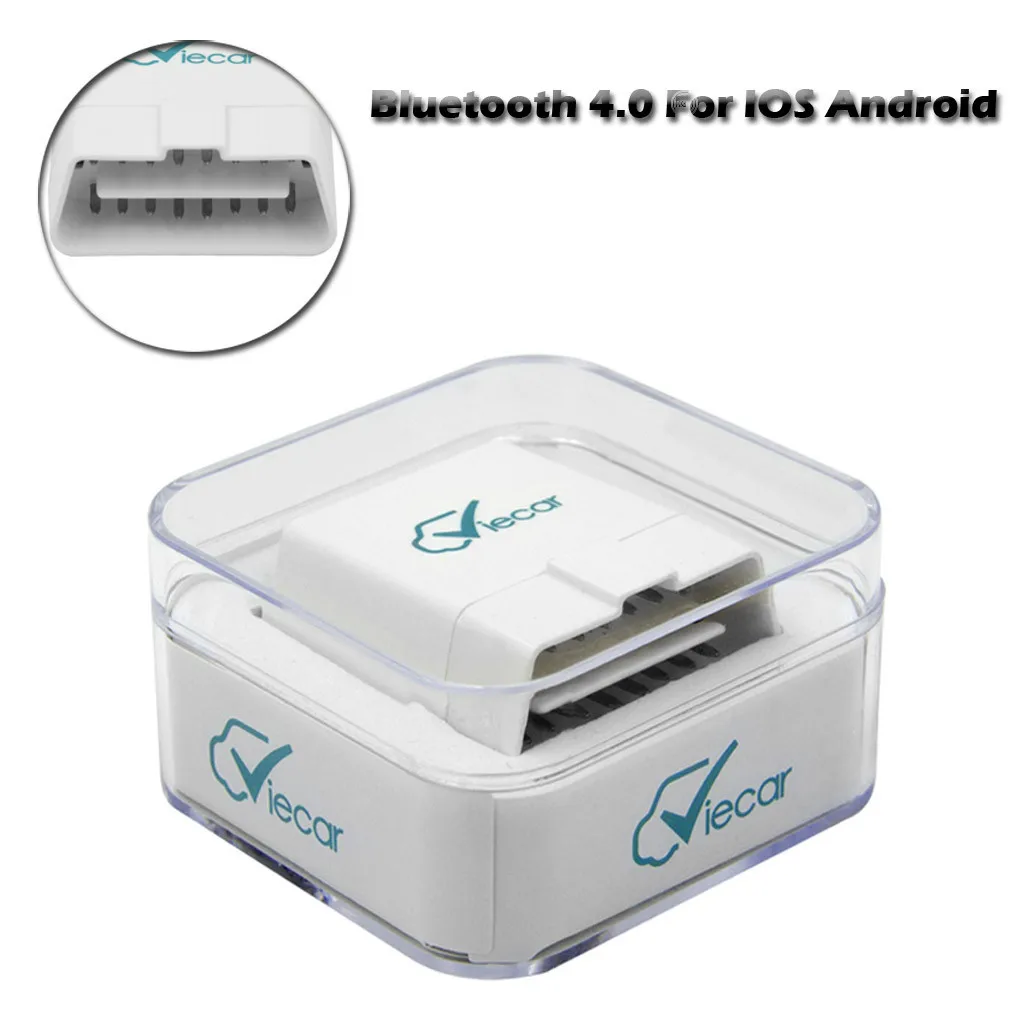 Диагностический сканер Viecar ELM327 V1.5 Bluetooth 4 0 для Android/IOS/ПК OBD OBD2 диагностический elm 327